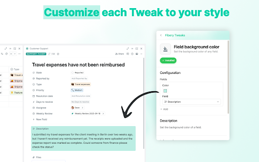 Fiberflow  from Chrome web store to be run with OffiDocs Chromium online