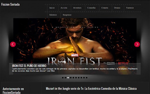 Ficcion Seriada  from Chrome web store to be run with OffiDocs Chromium online