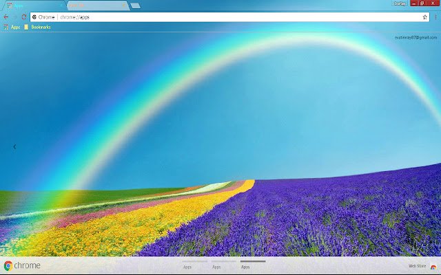 Field Horizon Nature Rainbow מחנות האינטרנט של Chrome להפעלה עם OffiDocs Chromium באינטרנט