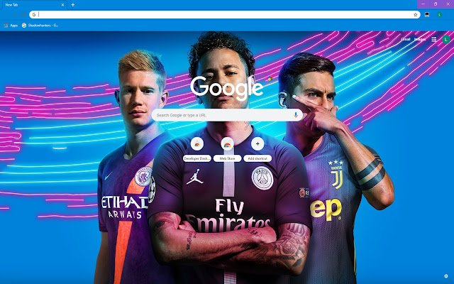 ธีม FIFA 2019 จาก Chrome เว็บสโตร์ที่จะใช้งานร่วมกับ OffiDocs Chromium ออนไลน์