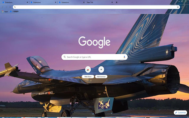 เครื่องบินรบจาก Chrome เว็บสโตร์ที่จะใช้งานกับ OffiDocs Chromium ออนไลน์