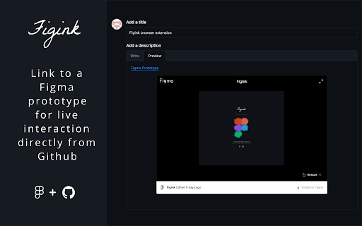 Figink  from Chrome web store to be run with OffiDocs Chromium online