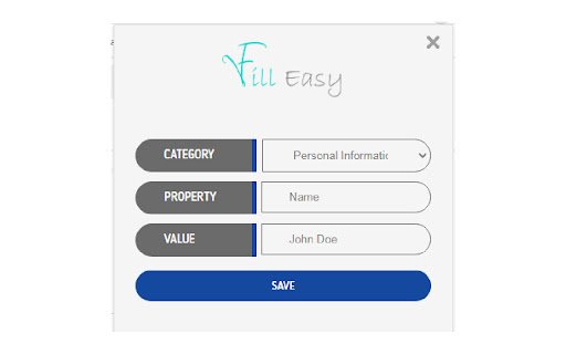 Fill Easy from Chrome web store to be run with OffiDocs Chromium online Fill Easy from Chrome web store to be run with OffiDocs Chromium online