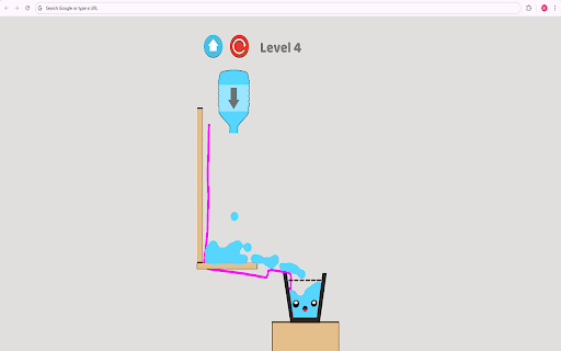 Fill The Glass: Blazing Puzzle  from Chrome web store to be run with OffiDocs Chromium online