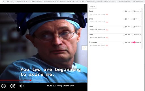 Filter Flicks  from Chrome web store to be run with OffiDocs Chromium online