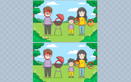 Find 6 differences from Chrome web store to be run with OffiDocs Chromium online Find 6 differences from Chrome web store to be run with OffiDocs Chromium online