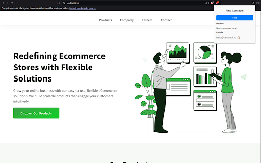 Find Contacts  from Chrome web store to be run with OffiDocs Chromium online