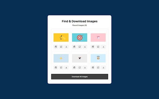 Find  Download All Images  from Chrome web store to be run with OffiDocs Chromium online