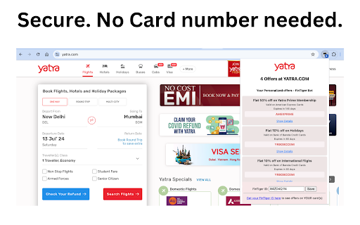 FinTiger  from Chrome web store to be run with OffiDocs Chromium online