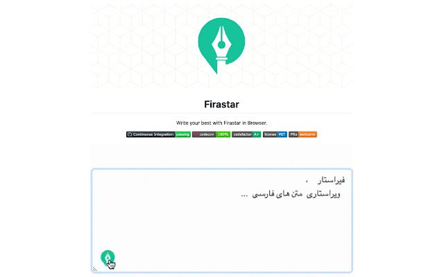 Firastar מחנות האינטרנט של Chrome תופעל עם OffiDocs Chromium באינטרנט