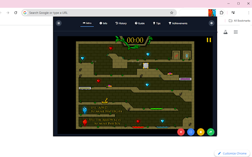 Fireboy Watergirl 1 Forest Temple  from Chrome web store to be run with OffiDocs Chromium online