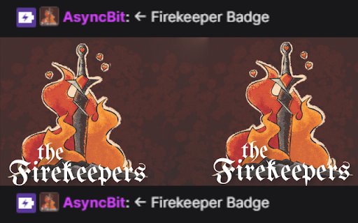 Firekeeper Twitch Badge  from Chrome web store to be run with OffiDocs Chromium online