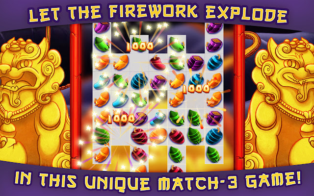 Firework Fever từ cửa hàng Chrome trực tuyến sẽ được chạy với OffiDocs Chromium trực tuyến