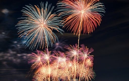 FIREWORK Theme  from Chrome web store to be run with OffiDocs Chromium online