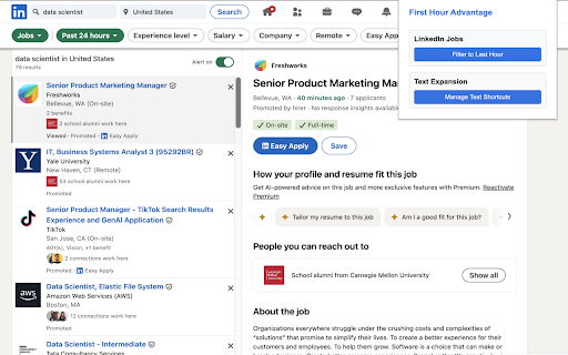 First Hour Advantage  from Chrome web store to be run with OffiDocs Chromium online