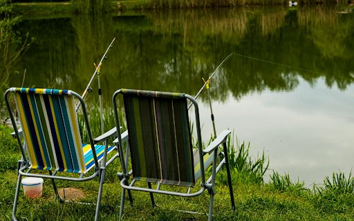 Fishing by the river  from Chrome web store to be run with OffiDocs Chromium online
