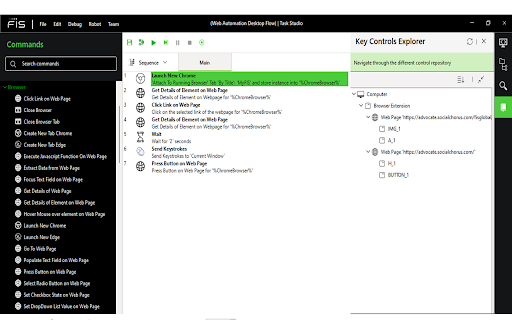 FIS Task Automation  from Chrome web store to be run with OffiDocs Chromium online