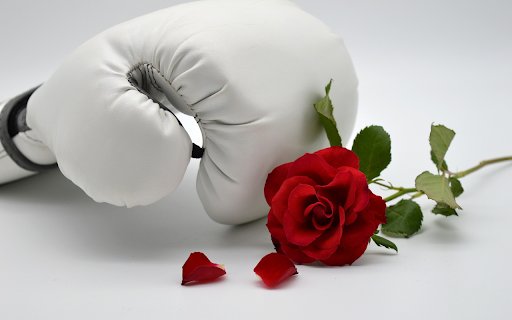 Fists and roses  from Chrome web store to be run with OffiDocs Chromium online