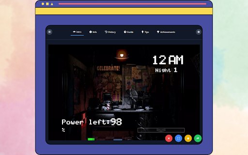 Five Nights at Freddys Game  from Chrome web store to be run with OffiDocs Chromium online