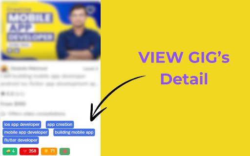 Fiverr Quick View  from Chrome web store to be run with OffiDocs Chromium online