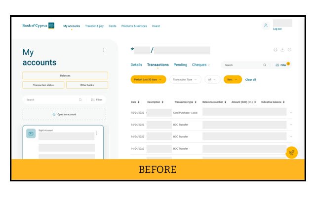 fix BOC UI  from Chrome web store to be run with OffiDocs Chromium online