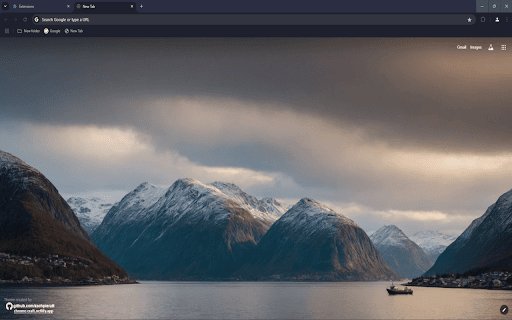 Fjord On The Sea Theme  from Chrome web store to be run with OffiDocs Chromium online