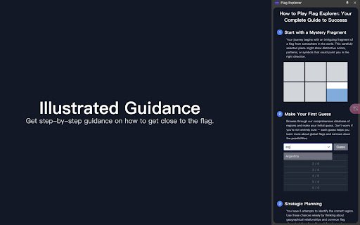 Flag Explorer  from Chrome web store to be run with OffiDocs Chromium online