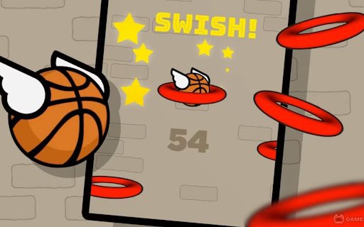 Flappy Dunk  from Chrome web store to be run with OffiDocs Chromium online