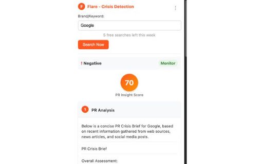 Flare  from Chrome web store to be run with OffiDocs Chromium online