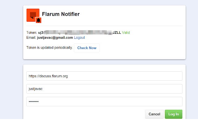 Flarum Notifier  from Chrome web store to be run with OffiDocs Chromium online