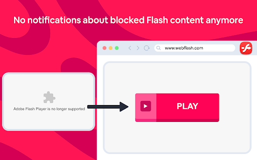 Flash player enable flash emulator swf  from Chrome web store to be run with OffiDocs Chromium online