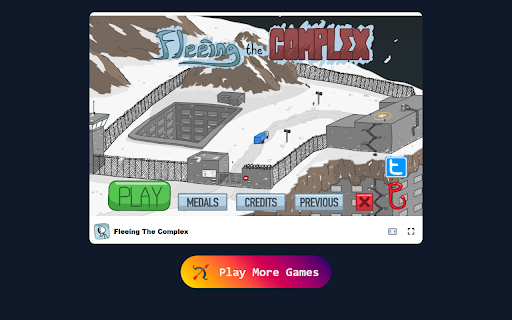 Fleeing The Complex Game Craft Your Escape with Infinite Choices!  from Chrome web store to be run with OffiDocs Chromium online