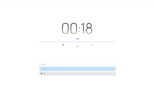 Flexible Pomodoro  from Chrome web store to be run with OffiDocs Chromium online