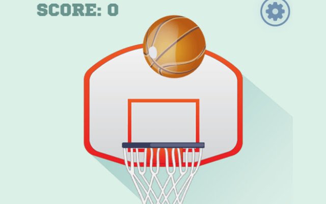 Flick Basketball Game da Chrome Web Store para ser executado com OffiDocs Chromium online