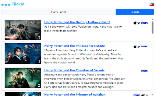 Flickly  from Chrome web store to be run with OffiDocs Chromium online