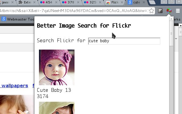 Flickr BIS ze sklepu internetowego Chrome do uruchomienia z OffiDocs Chromium online