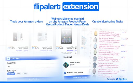 Flip Alert Extension  from Chrome web store to be run with OffiDocs Chromium online
