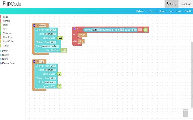 FlipRobotServiceTools  from Chrome web store to be run with OffiDocs Chromium online