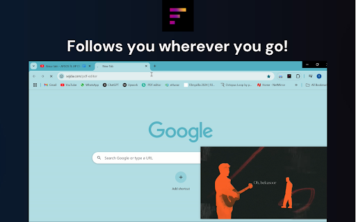 Floater: Watch Any Video in a Resizable Floating Window  from Chrome web store to be run with OffiDocs Chromium online