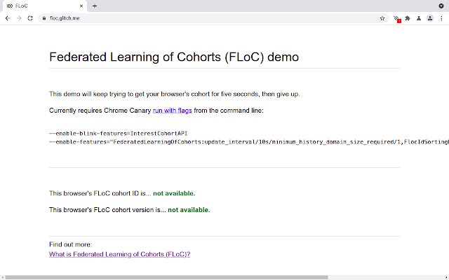 FLoC Aus! aus dem Chrome-Webshop zur Ausführung mit OffiDocs Chromium online