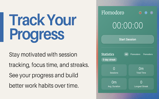 Flomato: Adaptive Focus Timer for Deep Work  from Chrome web store to be run with OffiDocs Chromium online