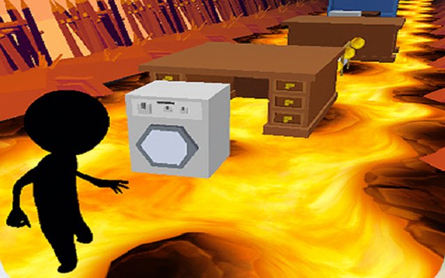 Floor is Lava Runner from Chrome Web store を OffiDocs Chromium online で実行