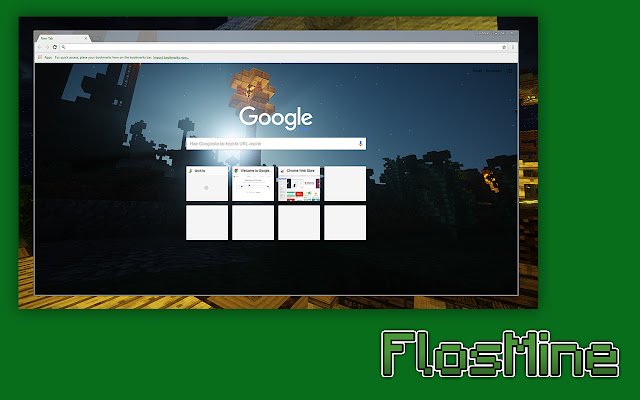 FlosMinen teema  from Chrome web store to be run with OffiDocs Chromium online