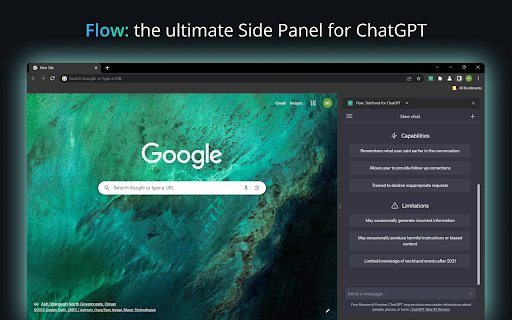 Flow: ChatGPT Sidebar  from Chrome web store to be run with OffiDocs Chromium online