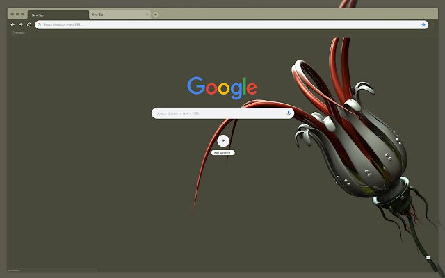 Flower graphics  from Chrome web store to be run with OffiDocs Chromium online