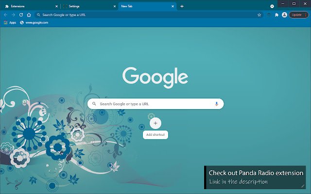 Flower Wave uit de Chrome-webwinkel wordt uitgevoerd met OffiDocs Chromium online