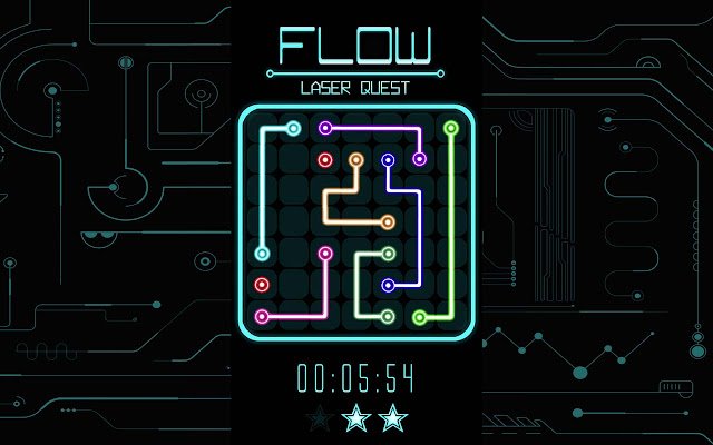 Flow Laser Quest  from Chrome web store to be run with OffiDocs Chromium online