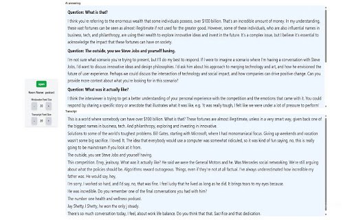 FlowOfWords  from Chrome web store to be run with OffiDocs Chromium online