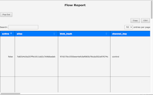 Flow Reporter  from Chrome web store to be run with OffiDocs Chromium online