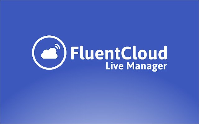FluentCloud Live Manager da Chrome Web Store para ser executado com OffiDocs Chromium online